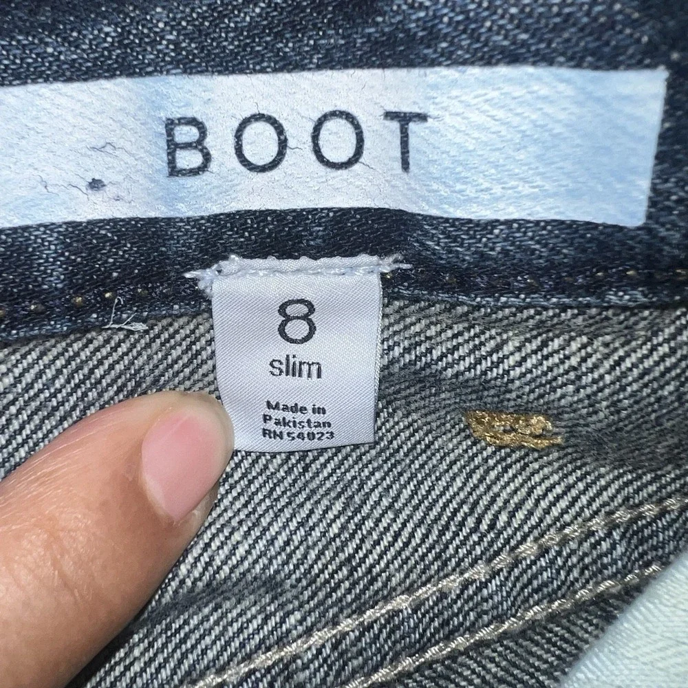 GAP‎ Kids Jeans Youth Size 8 x 23 Blue Denim Boot Cut Adjustable Waist Pants